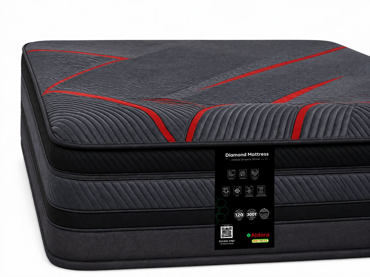 Aldora Diamond Memory Foam Mattress _ 28 cm